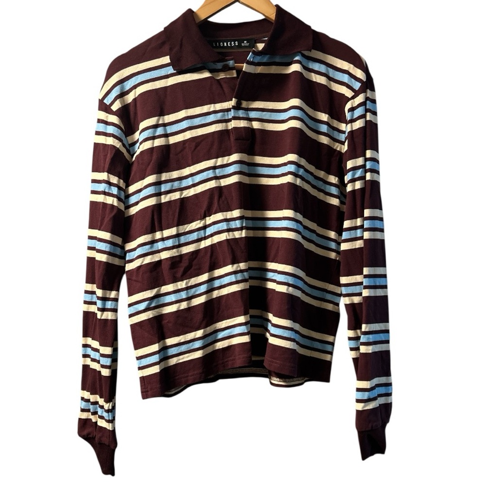 Lioness Striped Polo